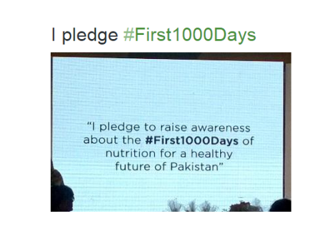 #First1000days Pledge